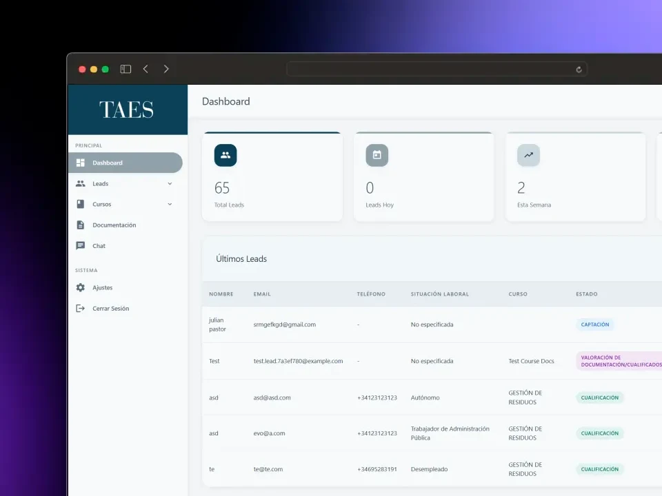 Educ.IA – AI Enrolment Platform on Web & WhatsApp (Side Project)